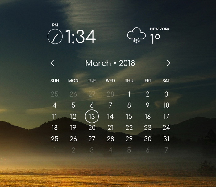 Rainmeter Calendar Printable Calendar Template Rainmeter Calendar Printable Calendar Template